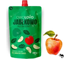 OWOLOVO VAISIŲ PUTESĖS VAIKAMS, 12 SKIRTINGŲ SKONIŲ mišinys!! be cukraus 12 x 200G