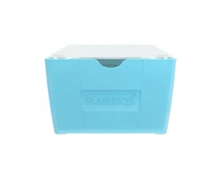 OXFORD FLASHBOX na 500 fiszek Flash 2.0 (7,5x12,5 cm) Pastelinis mėlyna