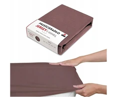 Łóżkoholicy Paklodė 60x120 paprastas medvilninis megztinis su elastine juostele Gaja 45