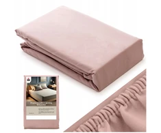 Łóżkoholicy Pritaikytas paklodė 80x160 COTTON soft Rožinis Bolzano