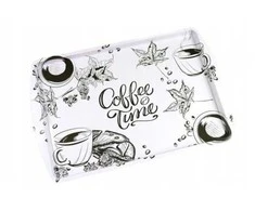 Bikuvalt Padėklas COFFEE B Metalinis 37x24cm