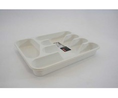 NHG Padėklas indams 33x26cm baltas