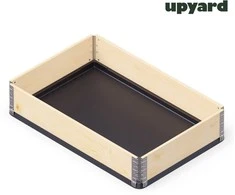 Padėklas sudedamajai augalų dėžei Upyard Upyard 120x80x4.7cm PVC/juodas