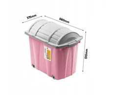 Pafen Pojemnik na zabawki su wypukłą pokrywą Pirat-Box XL