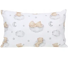 PAGALĖS UŽVALGALAS 40x60 cm MEDVILNĖ 100% JASIEK BABYMAM užtrauktukas