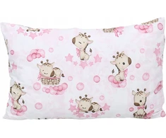 PAGALĖS UŽVALGALAS 40x60 cm MEDVILNĖ 100% JASIEK BABYMAM užtrauktukas