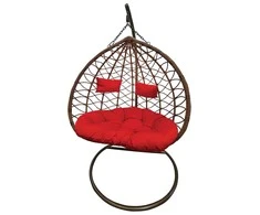 Pagalvė krėslams-sūpynėms FC1071-2 ir FC1071-3 106x120x15cm raudona