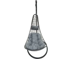 Pagalvė krėslui-sūpynėms FC1071 112x83x12cm antracito spalvos