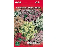 Pajūrinių lobuliarijų sėklos Standart 0.5g Magic Circles