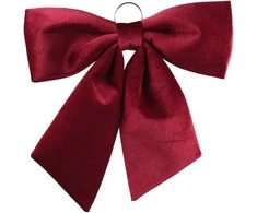 Pakabinama kalėdinė dekoracija BOWTIE, t. mėlynos sp., 3 x 58 x 62 cm, 1 vnt