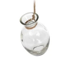 Pakabinama vaza Ø7cm H10.5cm stiklinė