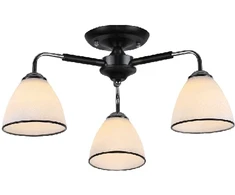Pakabinamas šviestuvas BALTIK GAISMA K90230/5, E27, 5 x 60W, juodos sp., 54 x 24,5 cm