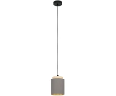 Pakabinamas šviestuvas EGLO ALBARIZA, 1 x E27, max 40 W, medžio/kapučino sp., ø16 x h110 cm