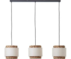 Pakabinamas šviestuvas EGLO ALBARIZA, 3 x E27, max 3 x 40 W, medžio/kapučino sp., ø16x89,5xh110 cm