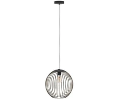 Pakabinamas šviestuvas EGLO ALMANZORA, E27, 1x60W, Ø32x110cm, juodos sp.