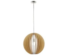 Pakabinamas šviestuvas EGLO COSSANO, 1 x 60 W, E27, ø50 cm, šv.medžio sp., 94765