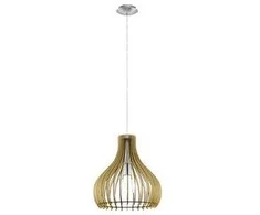 Pakabinamas šviestuvas EGLO TINDORI, 1 x 60 W, E27, ø38 cm, klevo sp.
