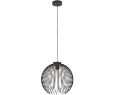 Pakabinamas šviestuvas EGLO VENEZUELA, 1xE27, max 40W, juodos sp, 39,5x36,5x110cm