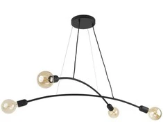 Pakabinamas šviestuvas TK LIGHTING HELIX 4, 4XE27, LED Max 15W