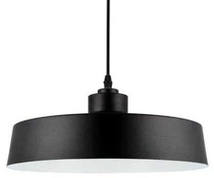 Pakabinamas šviestuvas VENTI, 1 x 60 W max, E27, juodo marmuro sp., ø44 cm