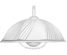 Pakabinamas šviestuvas VENTI, 1 x 60 W max , E27, baltos/ sidabro sp., ø40 cm