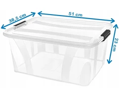 Pako Permatomas Pojemnik Plastikowe Pudełko Žaislai