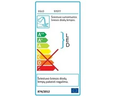 Pakraunamas darbastalio LED šviestuvas su gnybtu EGLO CABADO, 3 W