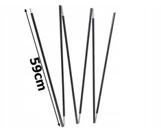 PALAPINĖS RĖMAS PAPAPINĖS STRAIPSNIAI 7,9 mm / 59 cm - 12 VIENŲ RINKINYS