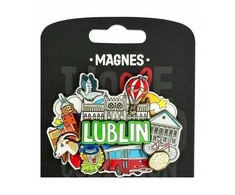 Pan Dragon Magnetas Myliu Lenkiją Liublinas ILP-MAG-C-LUB-34 - Mr Dragon