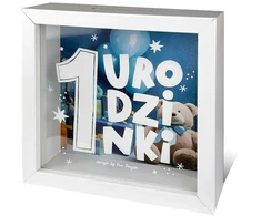 PAN Dragon PIGGY BOX NAMAI VIENŲ METŲ DOVANA BERNIUKUI 1-ojo GIMTADIENIO GIMTADIENIO DOVANA
