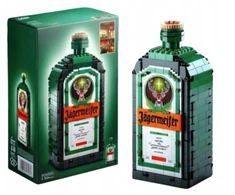 Pan i Pani Gadżet 3D BLOKELIAI SUAUGUSIEMS JAGERMEISTER BUTELIŲ KOLEKTORIAUS DEKORAVIMAS