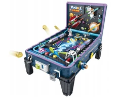 Pan i Pani Gadżet Rinkinys KLOCKÓW PINBALL GAME GO FLIPPER ZBUDUJ SWÓJ AUTOMAT Kaladėlės