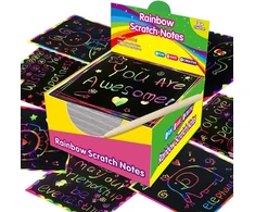 Pan i Pani Gadżet „SCRATCRATCH RAINBOW“ KORTELĖS DOVANA VAIKAMS SVEIKIANTIEMS SKRATRATORIAMS
