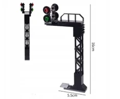 Pan i Pani Gadżet SEMAPHOR RAILWAY SIGNALS TRAUKINIS KRANTAS Į L*GO CITY 60197