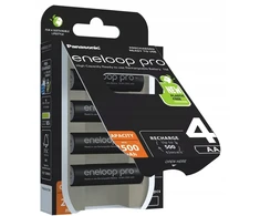 Panasonic Įkraunamas akumuliatorius LR6 (AA) NiMH eneloop eneloop pro HR06 2500 mAh 1.2 V 4 vnt.