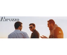 Paolo Peruzzi Vyriška odinė rankinė per petį/juosmenį, konjako spalvos