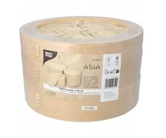 Papstar Bambukinis garintuvas BIO kukulių kepimui bao "ASIA" 16x25cm 3 vnt 1 vnt.
