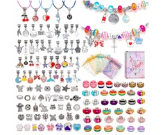 PAPUOŠALŲ APYRANKĖS GAMYBOS RINKINYS KAROLIAI KAROLIAI CHARMS pakabukai