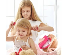 PAPUOŠALŲ IR PLAUKŲ PRAŠYMŲ RINKINYS SU 180 SPALVOTŲ CIRKONIO DIY
