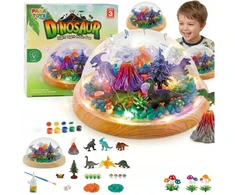 Para Toys Dinozaurų naktinio apšvietimo rinkinys Kūrybinis terariumo „pasidaryk pats“ dovana berniukui