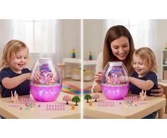 Para Toys Kūrybinis „pasidaryk pats“ rinkinys „Unicorn“ naktinė lempa, valdoma balsu, skirta vaikų dienai