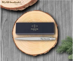 Parker Jotter Ct graviruotas sidabrinis rašiklis - elegantiška dovana