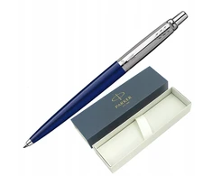 Parker Jotter graviruotas rašiklis, mėlynas - dovana seneliams