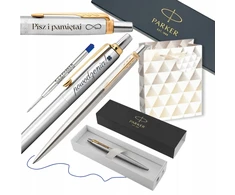 Parker JOTTER plieno GT tušinukas + dėklas + graviravimas DOVANA mokytojai ir t.t.