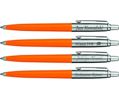 Parker Jotter rašiklis su graviravimu - oranžinis