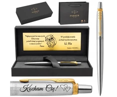 Parker Jotter Stalinis Rašiklis su Graviravimu ir Dovanų Rinkiniu