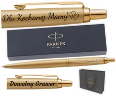 Parker Jotter Xl Gold graviruotas rašiklis - idealiai tinka dovanai