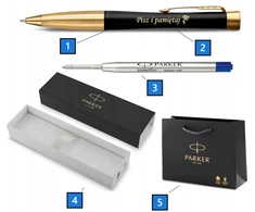 Parker Urban Gt rašiklis su graviravimu - puiki dovana