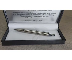 Parker Urban Gt rašiklis su graviravimu ir odiniu dėklu