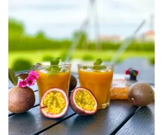 Pasifloros vaisių sultys, natūralūs, šalto spaudimo, Tłocznia Szymanowice, 2l